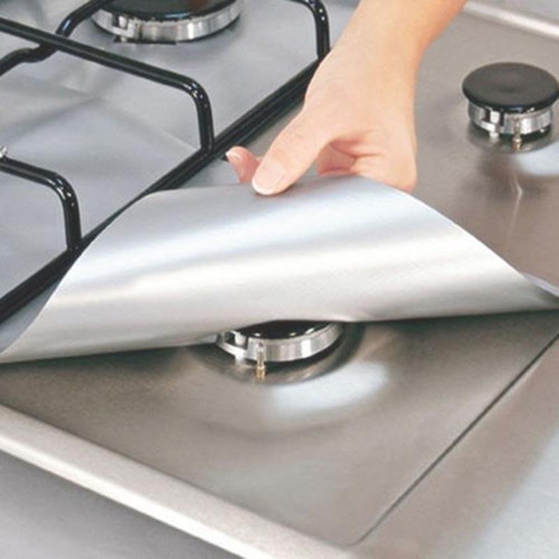 Reusable Gas Stovetop Burner Protector Cover, 2pcs/lot